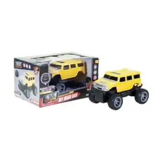 Alkosto Camioneta de juguete a control remoto motor extreme 1:20 amarilla happy line oferta