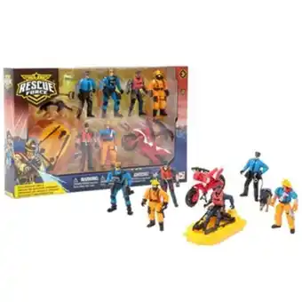 Alkosto Set figuras de rescate force city chape mei oferta
