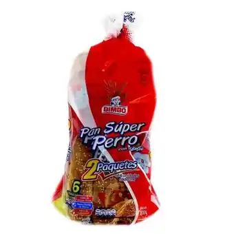PriceSmart Bimbo pan super perro 2 paquetes de 405 g oferta