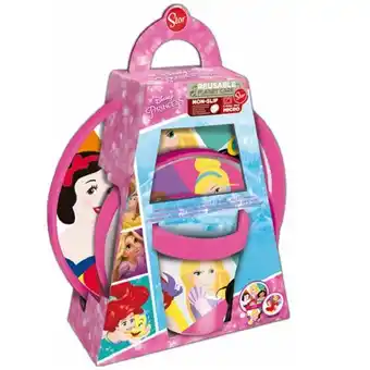 Los Tres Elefantes Set vajilla premium princesas 3 pzs oferta