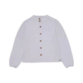 Los Tres Elefantes Camisa blanca niña oferta