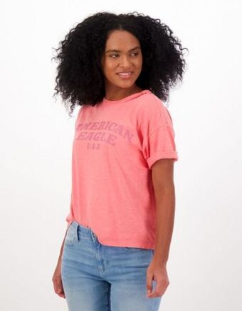 American Eagle Camiseta gráfica ae oferta