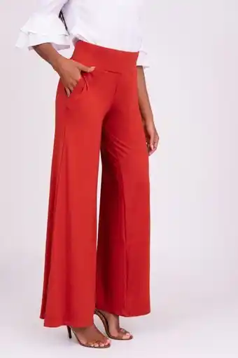 Unipunto Pantalón palazzo bolsillos costados oferta