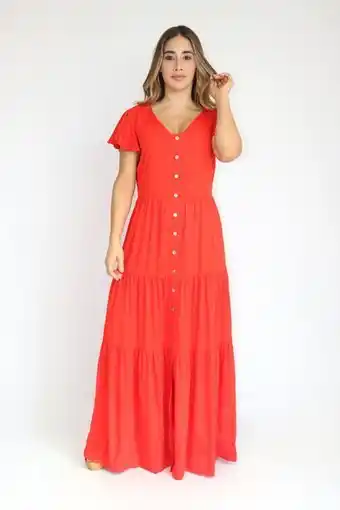 Unipunto Vestidos largo en tiempos manga corta oferta
