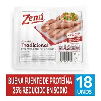 Merqueo Salchicha zenú tradicional oferta