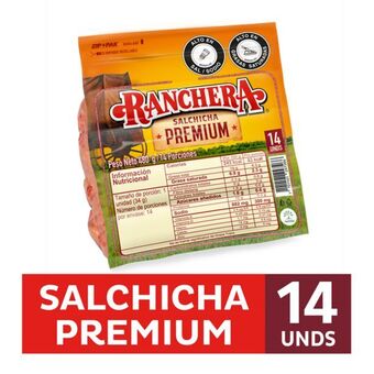 Merqueo Salchicha ranchera premium oferta