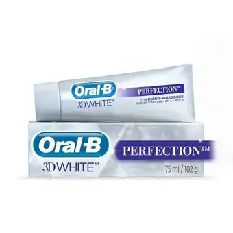Merqueo Crema dental 3d white perfection oral-b oferta
