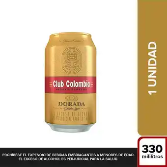 Merqueo Cerveza club colombia dorada oferta