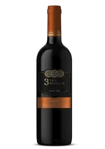 Merqueo Vino tinto santa rita tres medallas carmenere oferta