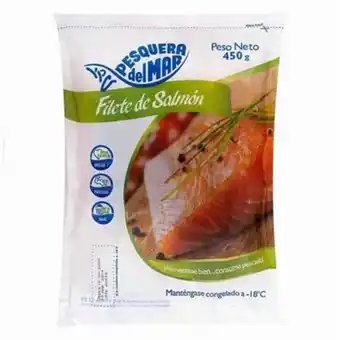Filete de salmón pesquera del mar x 450 g