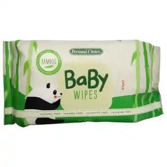 Toallitas de bamboo personal choice marca exclusiv 60 und