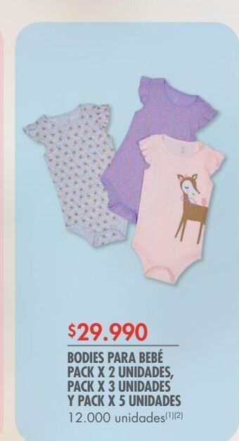 Metro Bodies para bebé oferta