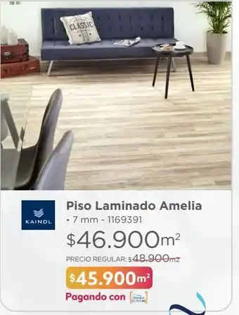 Easy Pisos laminados amelia oferta