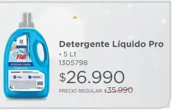 Detergente líquido pro 5l
