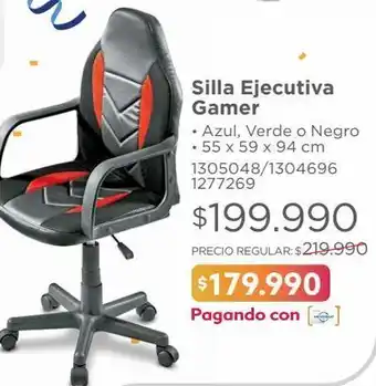 Easy Silla ejecutiva gamer oferta