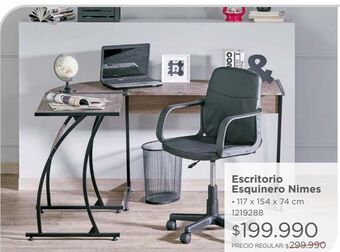 Easy Escritorio esquinero nimes oferta