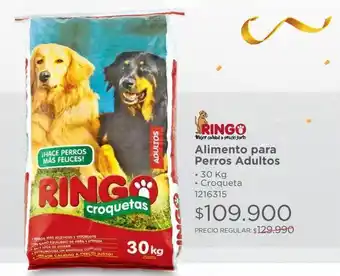 Easy Alimento para perros adultos 30kg ringo oferta