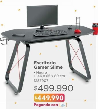 Easy Escritorio gamer slime oferta
