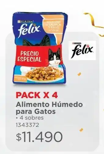 Easy Alimento húmedo para gatos pack x 4 oferta