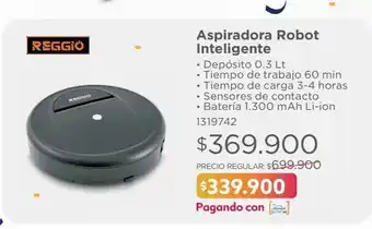 Aspiradora robot inteligente