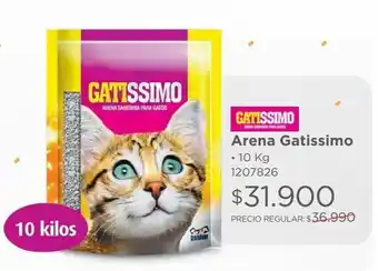 Arena para gatos gatissimo 10kg