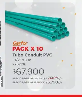 Easy Tubo conduit pvc oferta