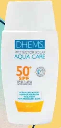 FarmaTodo Protector Solar Dhems Agua Care 50+SPF UVB/UVA x 50ml oferta