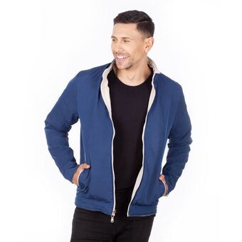 Los Tres Elefantes Chaqueta doble faz azul hombre oferta