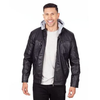 Los Tres Elefantes Chaqueta negra hombre oferta