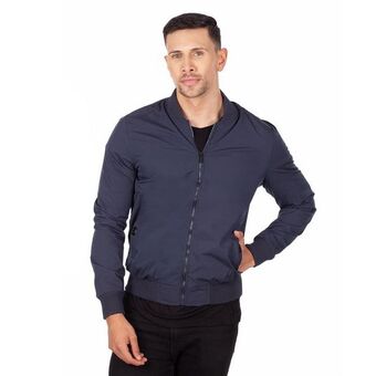 Los Tres Elefantes Chaqueta impermeable azul hombre oferta