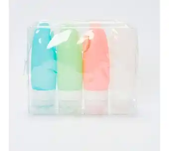 Panamericana Set de 4 recipientes con ventosas, color pastel oferta