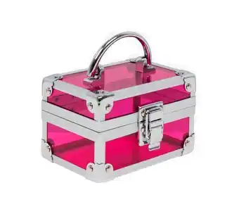 Panamericana Neceser cuadrado fucsia, fabricado en acrílico oferta