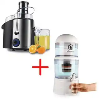 Linio Combo: extractor de jugos 850 watts + purificador de agua oferta