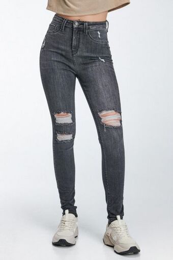 Koaj Jean jegging super alto oferta