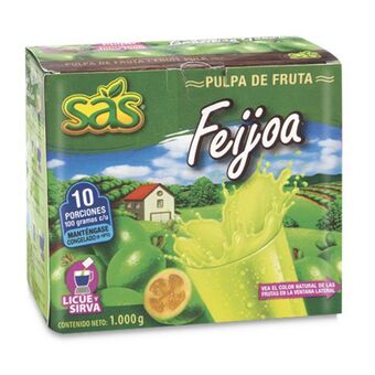 Makro Pulpa de fruta sas feijoa porcionada caja 100gx10u oferta