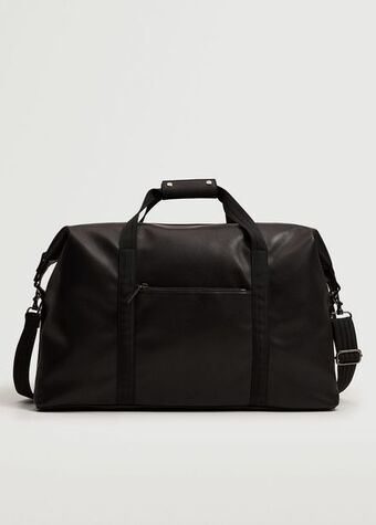 Mango Bolso viaje efecto piel oferta