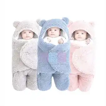 Éxito Sleeping para bebe cobija manta cobertor térmico azul oferta