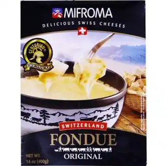 MegaTiendas Queso fondue mifroma centurion x 400 g oferta