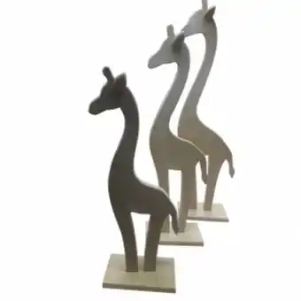 Romulo Montes Jirafas de madera oferta