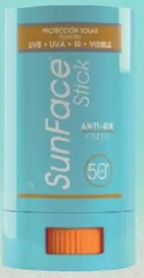 FarmaTodo Protector Solar Sunface Stick Barra SPF50+15g oferta