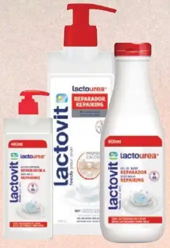 FarmaTodo Ducha Lactovit Gel Baño Reparador Lactourea 600ml oferta