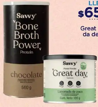 FarmaTodo Great Day Limonada de Coco Savvy 180g oferta