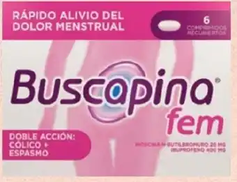 FarmaTodo Buscapona Fem Com. Caja x6com. Boehringer N-Butilbromuro oferta