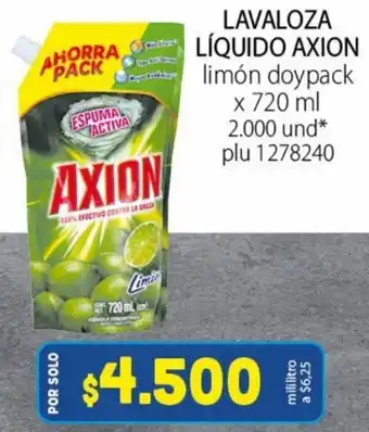 Colsubsidio Lavaloza Líquido Axion 720ml oferta