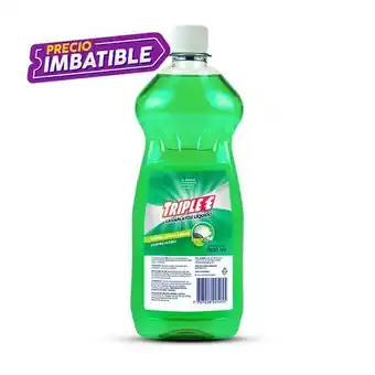 Merqueo Lavaplatos liquido triple e oferta