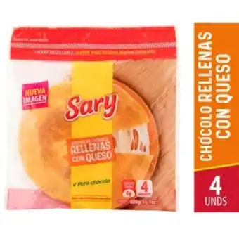 Makro Arepa de chocolo sary rellenas de queso 380gen4u oferta