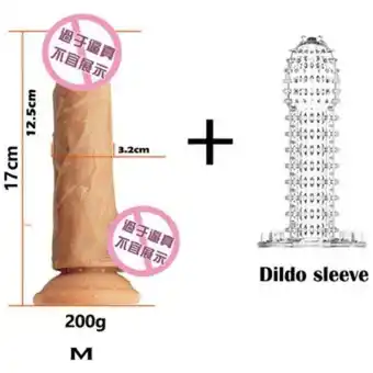 Linio Consolador realista para mujer pene flexible con ventosa oferta