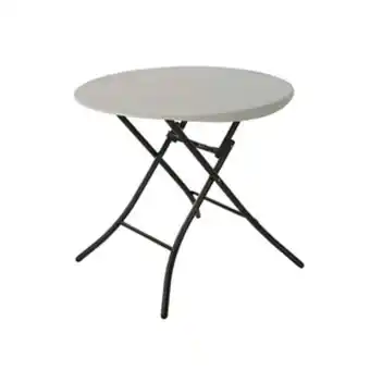 Alkosto Mesa auxiliar lifetime redonda 84 cm oferta