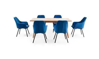 Aristas Mesa comedor new oslo + 6 sillas odense p/n oferta
