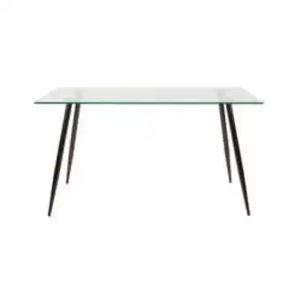 Tugó Mesa de comedor wilma transparente oferta